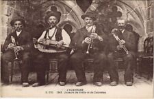 CPA L'Auvergne - Joueurs de