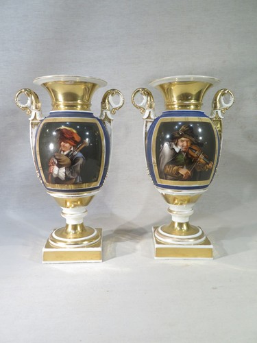 Ancienne paire vases - ancienne,