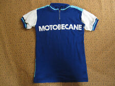 Maillot Cycliste Motobecane vintage Cycles Acrylique 70'S jersey enfant - XS