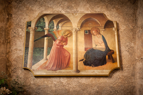 Tableau religieux ancien - religieux,