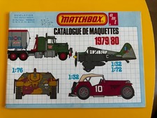 Catalogue maquette Matchbox 1979/80 (format 29,5 x 21cm)