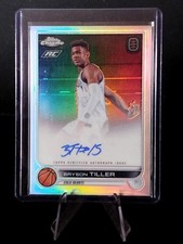 2023 Topps Chrome OTE - Bryson Tiller - Rookie Card - #CA-BT3