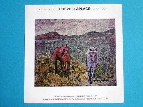 Drevet laplace carton signé - drevet-laplace,