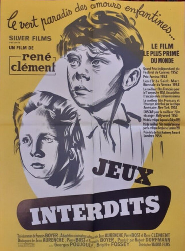 Affiche neuve film - du, "jeux
