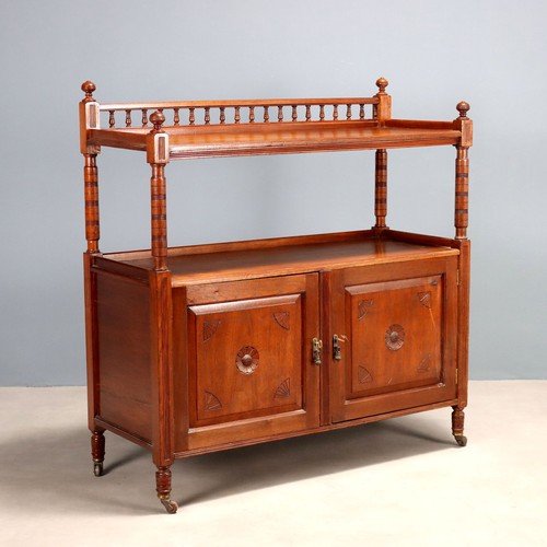 Buffet ancien chêne teinté - buffet,