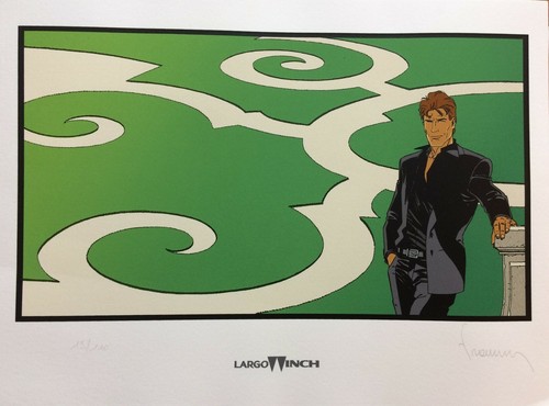 Largo winch sérigraphie - largo,