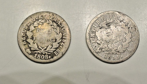 Napoleon demi franc - 1, er