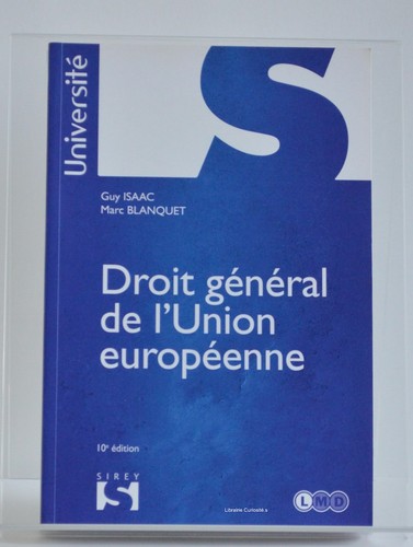 Droit général union - de, l'union
