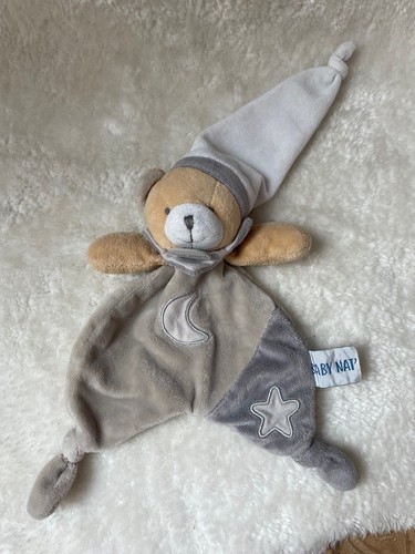 Doudou ourson lumi baby - ourson, nat