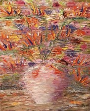 Tableau Huile au couteau