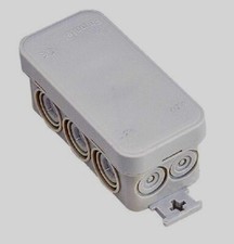 Lot 8 Boites de dérivation étanche 90 x 43 x 40 mm type mini boite de derivation