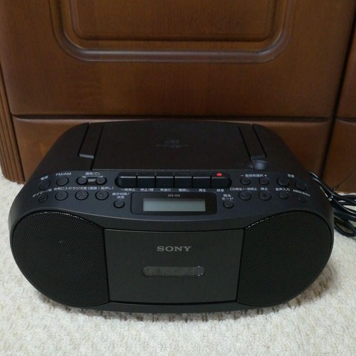 Sony cfd s70 noir cassette - cfd-s70, cd
