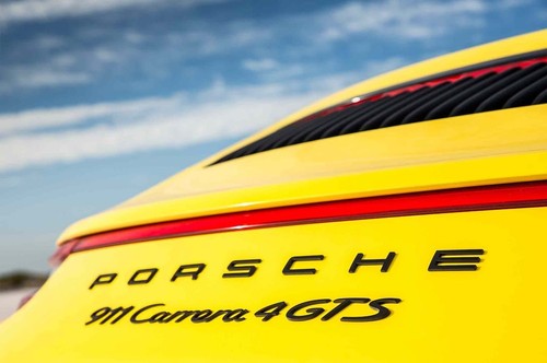 Lettrage gts porsche coffre - lettrage,