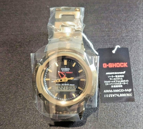 Casio shock awm - g-shock, awm-500gd-9ajf