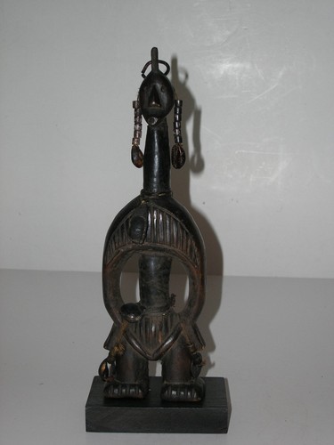 Statuette poupée africaine - statuette,