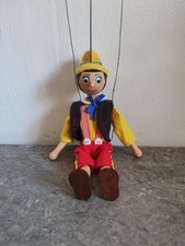 Marionnette Vintage Pinocchio. En Bois