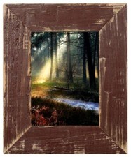 Cadre Photo En Bois Ancien De