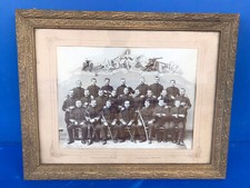 Ancien cadre photo en bois et