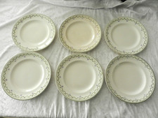 6 x ancienne assiettes plate