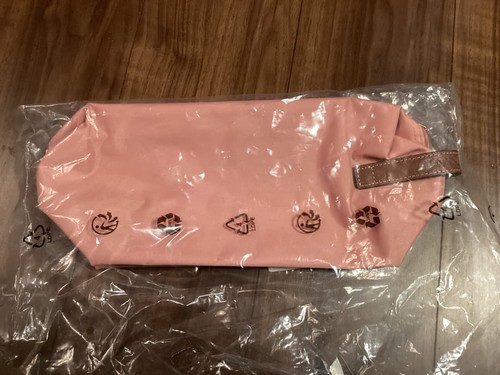 Longchamp toiletry case pink