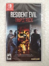 RESIDENT EVIL TRIPLE PACK SWITCH USA NEW (GAME IN ENGLISH/FRANCAIS)
