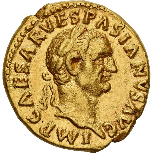Vespasien aureus rome - vespasien,, 70,