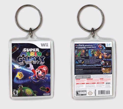 Llavero super mario galaxy wii - super,