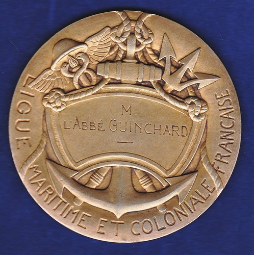 Médaille ligue maritime - ligue,