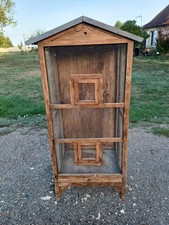 Volière Cage a Oiseaux Bois et Grillage