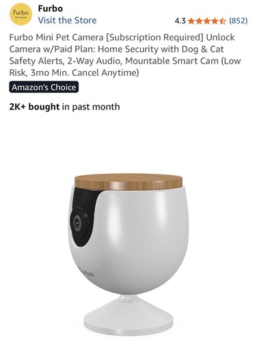 Furbo mini smart - mini, pet