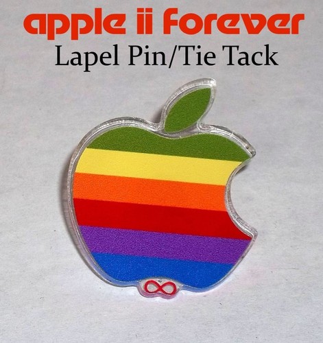 Apple ii tie tack - 🍎,