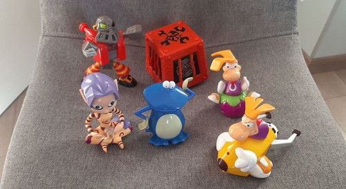 Complet set rayman ubisoft - rayman,