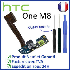 NAPPE DOCK CONNECTEUR DE CHARGE USB, MICRO ET PRISE JACK DU HTC ONE M8 + OUTILS