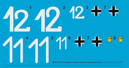Peddinghaus decals 3787 2 - peddinghaus-decals, 1/16