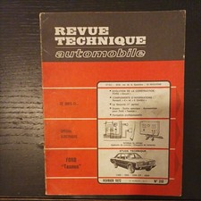 REVUE TECHNIQUE FORD TAUNUS 1300 gt 1300 1600 2000 gxl gt xl L coupe break berli