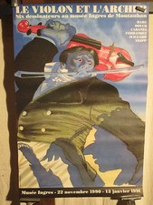 AFFICHE EXPOSITION DESSINS LE