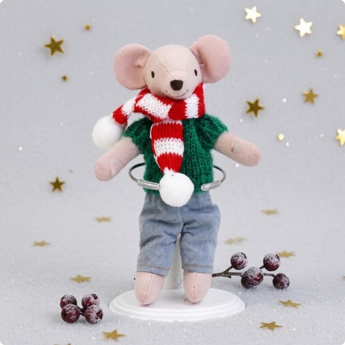 Souris peluche mignon - peluche,