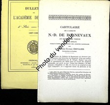 Histoire (Isère): Cartulaire