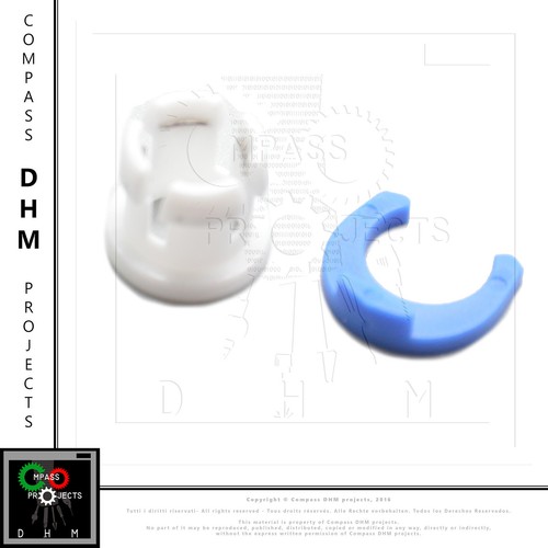 Clip fixation bowden - de,