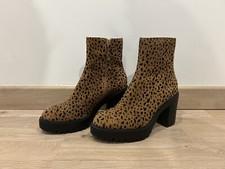 Bottines à talons (6cm) léopard Kurt Geiger