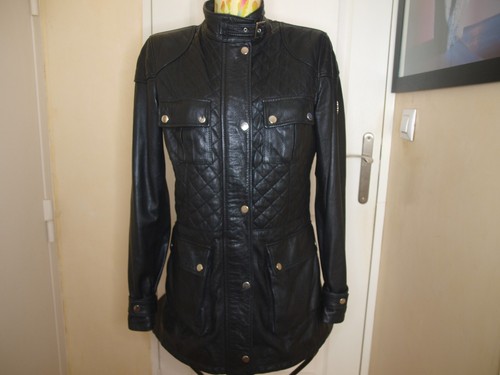 Veste vintage belstaff cuir - veste,