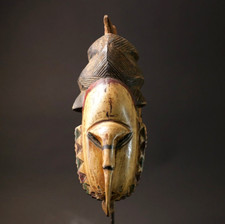 Masque africain en bois masque