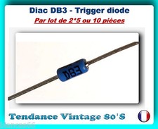           *** LOT AU CHOIX DE 2*5 OU 10 DIAC / TRIGGER DIODE DB3 / DO35 - ST ***