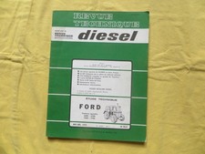 Tracteur FORD - 6600 / 6700 / 7600 / 7700 - revue technique n°94D - 1978