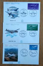--VRAC 3 enveloppes 1er JOUR - POSTE AERIENNE TIMBRES FRANCE-- LOT en PHOTO