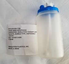 Inhalation Plastics Inhalation Therapy Bubble Humidifier (Lot of 5)