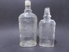 J2TGPJ - 2 X Bouteille En Verre Cologne 4711 - Vintage - Publicité