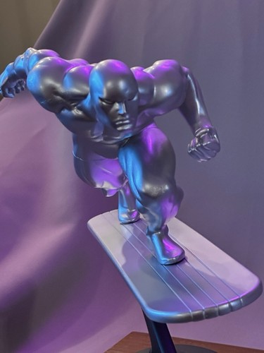 Silver surfer statue marvel - silver,