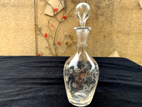 Ancienne carafe cristal de - ancienne,