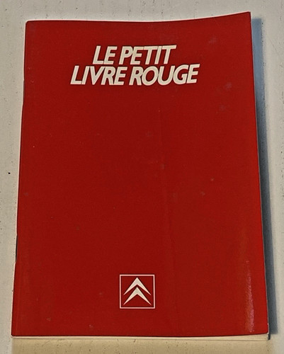 Rare petit livre rouge - petit,